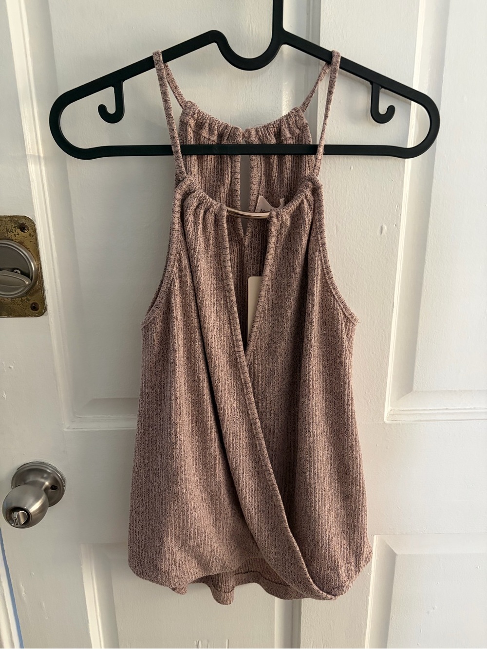 NWT Purple Stretchy Tank Top AUS size 8, US size 4/small